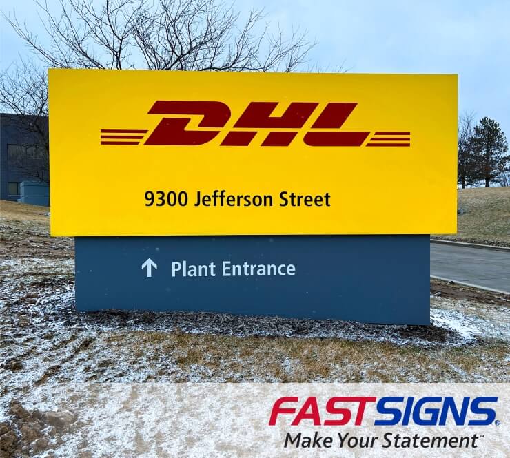 Warehouse Monument Sign